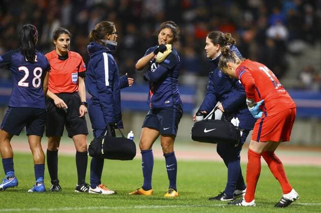 Cristiane (PSG) - Fussball Damen, Champions League, Paris Saint Germain PSG vs. FC Barcelona - 30 03 2016 GwendolineLeGoff Panoramic 