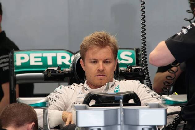 FORMULA 1 - Bahrain GP SAKHIR,BAHRAIN,31.MAR.16 - MOTORSPORTS, FORMULA 1 - FIA World Championship WM Weltmeisterschaft Grand Prix of Bahrain, Bahrain International Circuit, preview. Image shows Nico Rosberg (GER Mercedes GP). GEPAxpictures xFritzxMueller