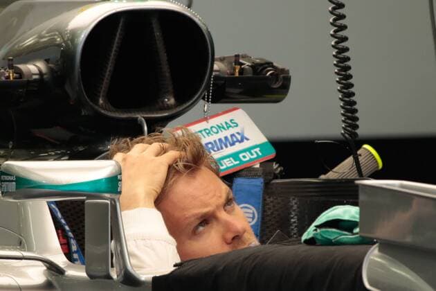 FORMULA 1 - Bahrain GP SAKHIR,BAHRAIN,31.MAR.16 - MOTORSPORTS, FORMULA 1 - FIA World Championship WM Weltmeisterschaft Grand Prix of Bahrain, Bahrain International Circuit, preview. Image shows Nico Rosberg (GER Mercedes GP). GEPAxpictures xFritzxMueller