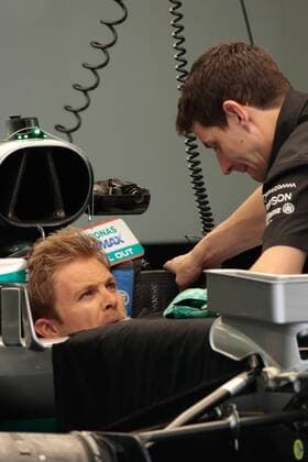 FORMULA 1 - Bahrain GP SAKHIR,BAHRAIN,31.MAR.16 - MOTORSPORTS, FORMULA 1 - FIA World Championship WM Weltmeisterschaft Grand Prix of Bahrain, Bahrain International Circuit, preview. Image shows Nico Rosberg (GER Mercedes GP). GEPAxpictures xFritzxMueller
