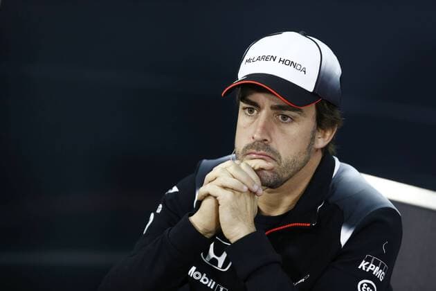 Motorsports: FIA Formula One World Championship WM Weltmeisterschaft 2016, Grand Prix of Bahrain, 14 Fernando Alonso (ESP, McLaren Honda Formula 1 Team), xHOCHxZWEIx