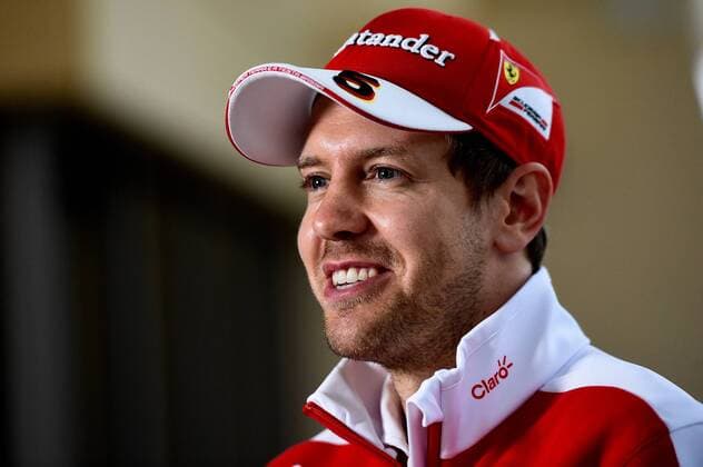 Sebastian Vettel, Scuderia Ferrari, formula 1 GP, Bahrain in Manama Shakir 01.04.2016 Photo:mspb Jerry Andre Sebastian Vettel, formula 1 GP, Bahrain