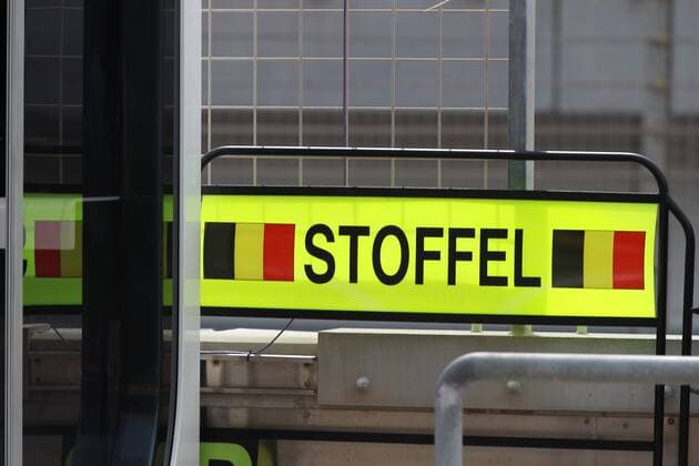 The name of Belgian rider Stoffel Vandoorne of McLaren-Honda pictured during the free practice ahead of the Formula 1 Bahrain Grand Prix race in Sakhir, Bahrain, Friday 01 April 2016. GEORGESxDExCOSTER  x04823923x