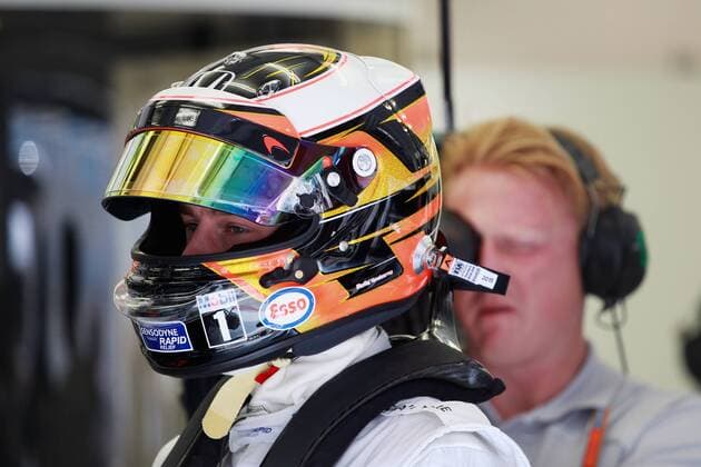 Belgian rider Stoffel Vandoorne of McLaren-Honda pictured during the free practice ahead of the Formula 1 Bahrain Grand Prix race in Sakhir, Bahrain, Friday 01 April 2016. GEORGESxDExCOSTER  x04823922x