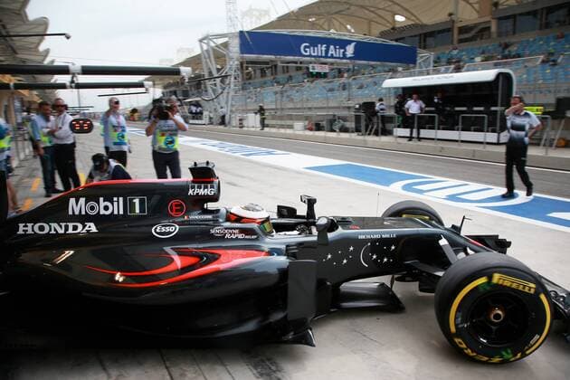 Belgian rider Stoffel Vandoorne of McLaren-Honda pictured during the free practice ahead of the Formula 1 Bahrain Grand Prix race in Sakhir, Bahrain, Friday 01 April 2016. GEORGESxDExCOSTER  x04823934x