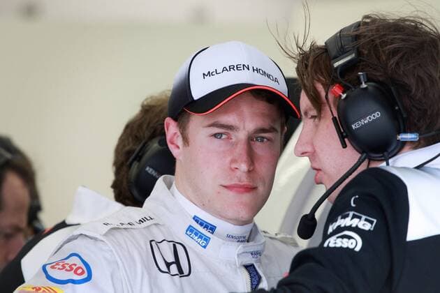 Belgian rider Stoffel Vandoorne of McLaren-Honda pictured during the free practice ahead of the Formula 1 Bahrain Grand Prix race in Sakhir, Bahrain, Friday 01 April 2016. GEORGESxDExCOSTER  x04823928x
