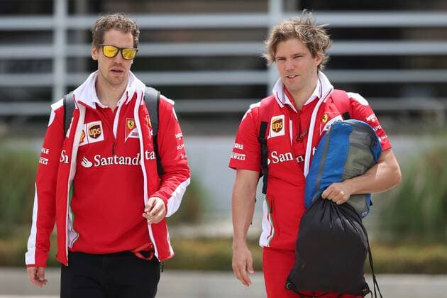 Bahrain Grand Prix, Sakhir 31 March - 03 April 2016 01.04.2016 - Sebastian Vettel (GER) Scuderia Ferrari SF16-H 
