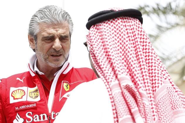 Motorsports: FIA Formula One World Championship WM Weltmeisterschaft 2016, Grand Prix of Bahrain, Maurizio Arrivabene (ITA, Scuderia Ferrari), xHOCHxZWEIx