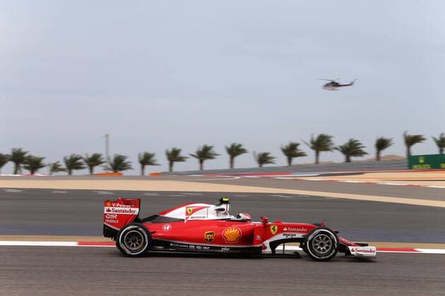 Bahrain Grand Prix, Sakhir 31 March - 03 April 2016 01.04.2016 - Free Practice 1, Kimi Raikkonen (FIN) Scuderia Ferrari SF16-H 