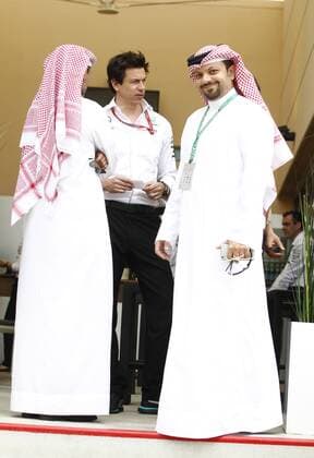 Motorsports: FIA Formula One World Championship WM Weltmeisterschaft 2016, Grand Prix of Bahrain, Toto Wolff (AUT, Mercedes AMG Petronas Formula One Team), xHOCHxZWEIx