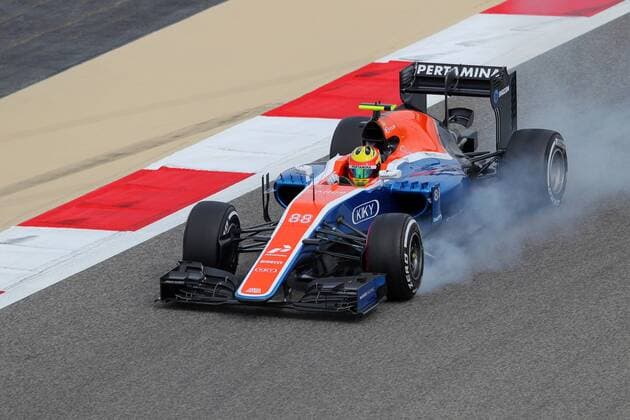 Bahrain Grand Prix, Sakhir 31 March - 03 April 2016 01.04.2016 - Free Practice 1, Rio Haryanto (IND) Manor Racing MRT05 
