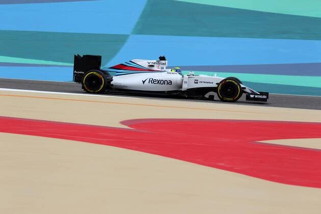 Bahrain Grand Prix, Sakhir 31 March - 03 April 2016 01.04.2016 - Free Practice 1, Felipe Massa (BRA) Williams FW38 