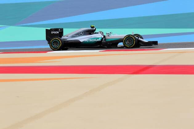Bahrain Grand Prix, Sakhir 31 March - 03 April 2016 01.04.2016 - Free Practice 1, Nico Rosberg (GER) Mercedes AMG F1 W07 Hybrid 