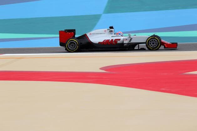 Bahrain Grand Prix, Sakhir 31 March - 03 April 2016 01.04.2016 - Free Practice 1, Romain Grosjean (FRA) Haas F1 Team VF-16 