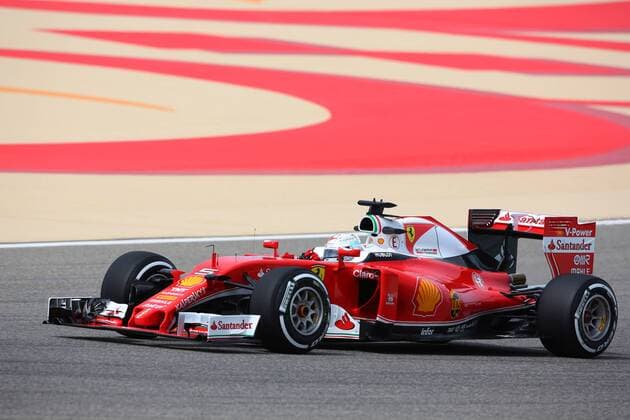Bahrain Grand Prix, Sakhir 31 March - 03 April 2016 01.04.2016 - Free Practice 1, Sebastian Vettel (GER) Scuderia Ferrari SF16-H 