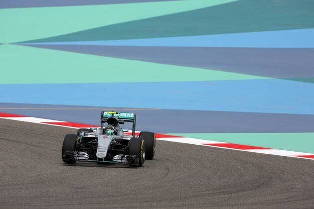 Bahrain Grand Prix, Sakhir 31 March - 03 April 2016 01.04.2016 - Free Practice 1, Nico Rosberg (GER) Mercedes AMG F1 W07 Hybrid 