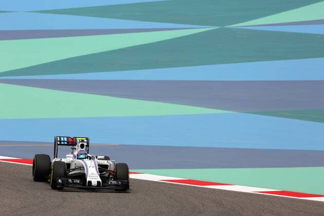 Bahrain Grand Prix, Sakhir 31 March - 03 April 2016 01.04.2016 - Free Practice 1, Valtteri Bottas (FIN) Williams FW38 