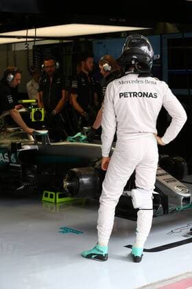 Bahrain Grand Prix, Sakhir 31 March - 03 April 2016 01.04.2016 - Free Practice 1, Nico Rosberg (GER) Mercedes AMG F1 W07 Hybrid 