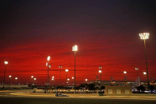 First practice of Bahrein F1 GP at Sakhir circuit. xRUBIOx  RV RACING PRESS