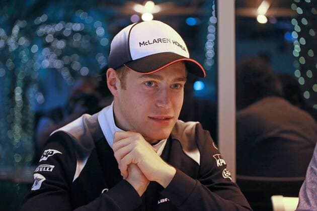 Belgian rider Stoffel Vandoorne of McLaren-Honda pictured before the start of the qualifications ahead of the Formula 1 Bahrain Grand Prix race in Sakhir, Bahrain, Saturday 02 April 2016. GEORGESxDExCOSTER  x04824498x