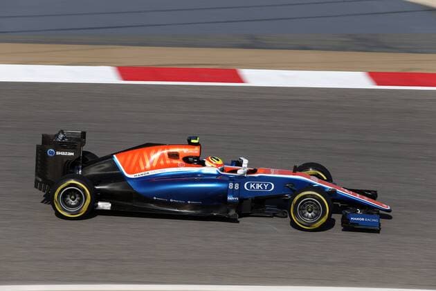 Formel 1, GP Bahrain Bahrain Grand Prix, Sakhir 31 March - 03 April 2016 02.04.2016 - Free Practice 3, Jolyon Palmer (GBR) Renault F1 Team RS16 
