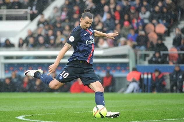 Fußball, Paris St. Germain - OGC Nizza ZLATAN IBRAHIMOVIC (psg) - BUT FOOTBALL : Paris SG vs Nice - Ligue 1 - 02 04 2016 FEP Panoramic 