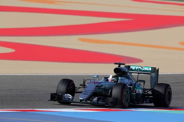 Bahrain Grand Prix, Sakhir 31 March - 03 April 2016 02.04.2016 - Free Practice 3, Lewis Hamilton (GBR) Mercedes AMG F1 W07 Hybrid 