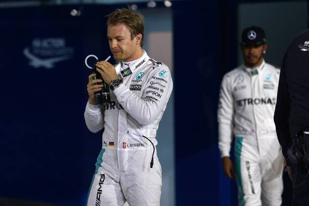 Bahrain Grand Prix, Sakhir 31 March - 03 April 2016 02.04.2016 - Qualifying, Nico Rosberg (GER) Mercedes AMG F1 W07 Hybrid 