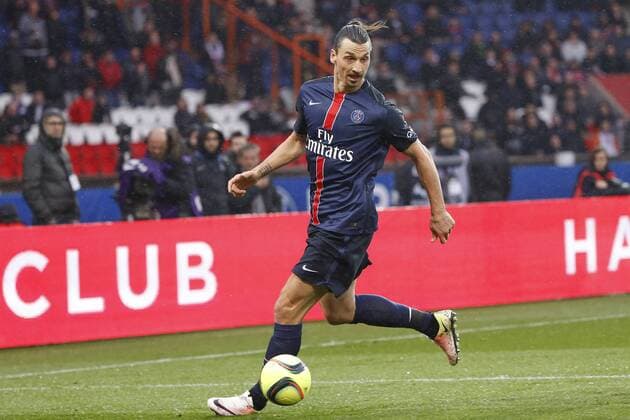 Zlatan Ibrahimovic (psg) FOOTBALL : Paris st Germain vs OGC Nice - Ligue 1 - 02 04 2016 StephaneAllaman Panoramic 