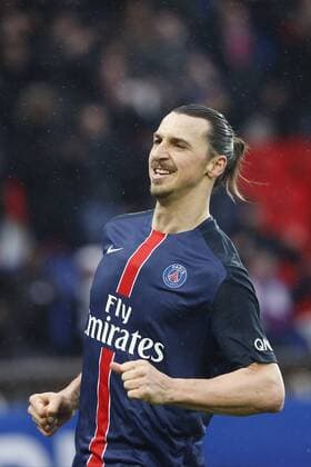 Zlatan Ibrahimovic (psg), joie suite a un nouveau but, le 4eme et dernier du match FOOTBALL : Paris st Germain vs OGC Nice - Ligue 1 - 02 04 2016 StephaneAllaman Panoramic 