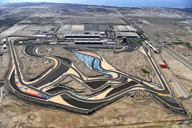 Grand Prix of Bahrain qualifying round at Sakhir circuit. In this picture, a view of the circuit. xRUBIOx  RV RACING PRESS