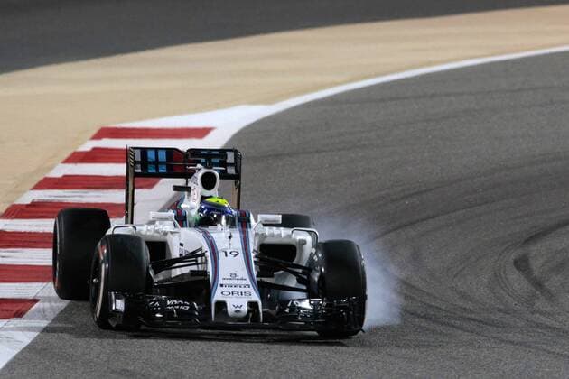 FORMULA 1 - Bahrain GP SAKHIR,BAHRAIN,03.APR.16 - MOTORSPORTS, FORMULA 1 - FIA World Championship WM Weltmeisterschaft Grand Prix of Bahrain, Bahrain International Circuit, award ceremony. Image shows Felipe Massa (BRA Williams). GEPAxpictures xFritzxMueller