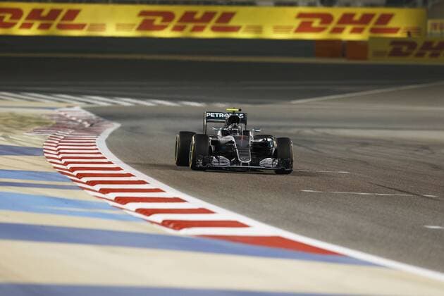Motorsports: FIA Formula One World Championship WM Weltmeisterschaft 2016, Grand Prix of Bahrain, 6 Nico Rosberg (GER, Mercedes AMG Petronas Formula One Team), xHOCHxZWEIx