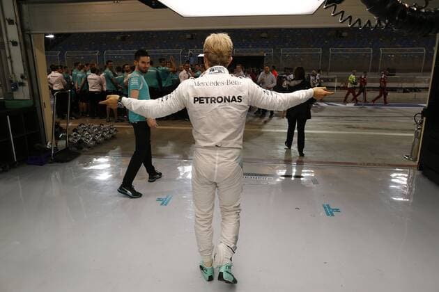 Motorsports: FIA Formula One World Championship WM Weltmeisterschaft 2016, Grand Prix of Bahrain, 6 Nico Rosberg (GER, Mercedes AMG Petronas Formula One Team), xHOCHxZWEIx