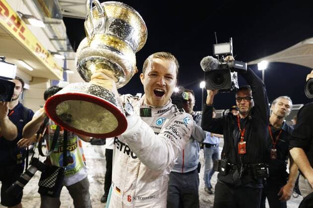 Motorsports: FIA Formula One World Championship WM Weltmeisterschaft 2016, Grand Prix of Bahrain, 6 Nico Rosberg (GER, Mercedes AMG Petronas Formula One Team), xHOCHxZWEIx