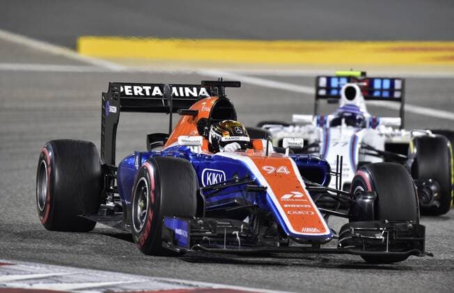 Motorsports: FIA Formula One World Championship WM Weltmeisterschaft 2016, Grand Prix of Bahrain, 94 Pascal Wehrlein (GER, Manor Racing F1 Team), xHOCHxZWEIx