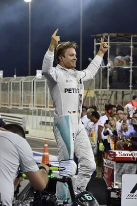 Motorsports: FIA Formula One World Championship WM Weltmeisterschaft 2016, Grand Prix of Bahrain, 6 Nico Rosberg (GER, Mercedes AMG Petronas Formula One Team), xHOCHxZWEIx
