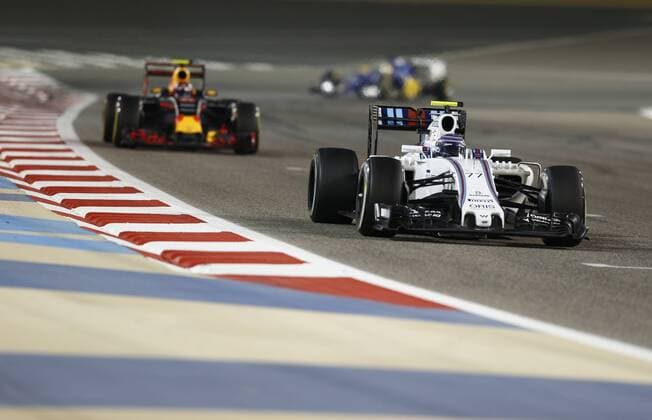 Motorsports: FIA Formula One World Championship WM Weltmeisterschaft 2016, Grand Prix of Bahrain, 77 Valtteri Bottas (FIN, Williams Martini Racing), xHOCHxZWEIx