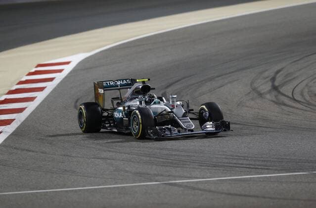 Motorsports: FIA Formula One World Championship WM Weltmeisterschaft 2016, Grand Prix of Bahrain, 6 Nico Rosberg (GER, Mercedes AMG Petronas Formula One Team), xHOCHxZWEIx