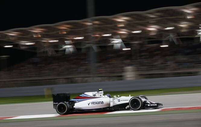 Motorsports: FIA Formula One World Championship WM Weltmeisterschaft 2016, Grand Prix of Bahrain, 77 Valtteri Bottas (FIN, Williams Martini Racing), xHOCHxZWEIx