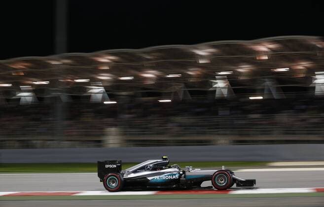 Motorsports: FIA Formula One World Championship WM Weltmeisterschaft 2016, Grand Prix of Bahrain, 6 Nico Rosberg (GER, Mercedes AMG Petronas Formula One Team), xHOCHxZWEIx