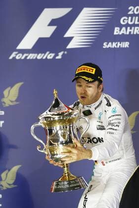 Motorsports: FIA Formula One World Championship WM Weltmeisterschaft 2016, Grand Prix of Bahrain, 6 Nico Rosberg (GER, Mercedes AMG Petronas Formula One Team), xHOCHxZWEIx
