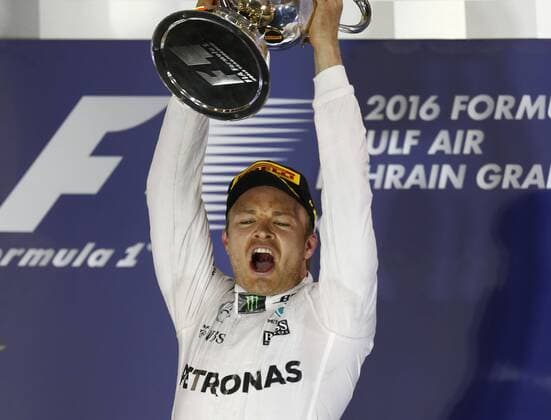 Motorsports: FIA Formula One World Championship WM Weltmeisterschaft 2016, Grand Prix of Bahrain, 6 Nico Rosberg (GER, Mercedes AMG Petronas Formula One Team), xHOCHxZWEIx