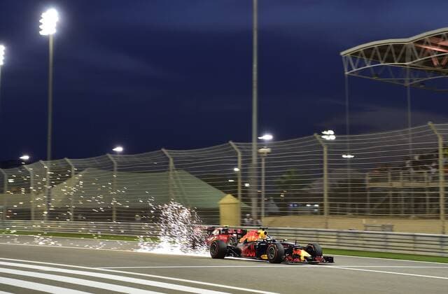 Motorsports: FIA Formula One World Championship WM Weltmeisterschaft 2016, Grand Prix of Bahrain, 3 Daniel Ricciardo (AUS, Red Bull Racing), xHOCHxZWEIx
