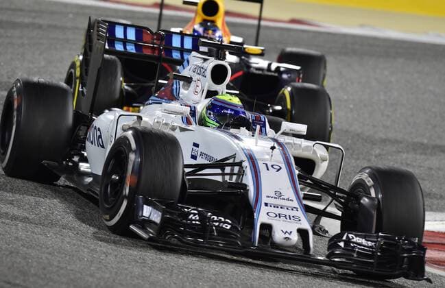 Motorsports: FIA Formula One World Championship WM Weltmeisterschaft 2016, Grand Prix of Bahrain, 19 Felipe Massa (BRA, Williams Martini Racing), xHOCHxZWEIx