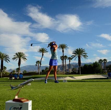 April 3, 2016: After a disappointing start of the Final Round Lexi Thompson of the USA fell behind buy 4 strokes and was never able to get her momentum going again. Final Round of the ANA Inspiration LPGA Golf Damen Golf Tournament at the Mission Hills Country Club, in Rancho Mirage, Ca. (Photo by Bruce Sherwood Icon Sportswire) GOLF: APR 03 LPGA - ANA Inspiration - Final Round Icon16040327 EDITORIAL USE ONLY