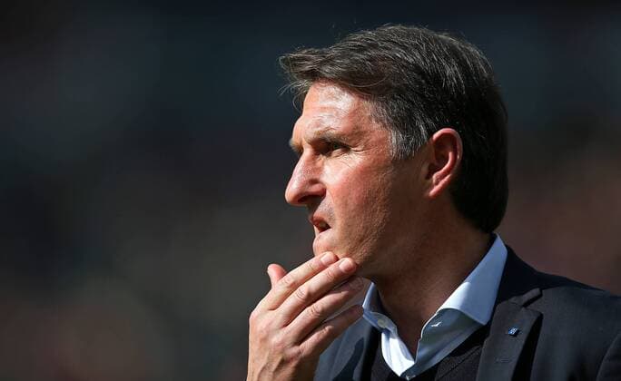 Fussball Herren 1. Bundesliga Saison 2015 16 Hannover 96 - Hamburger SV : Trainer Bruno Labbadia (Hamburg) DeFodi502