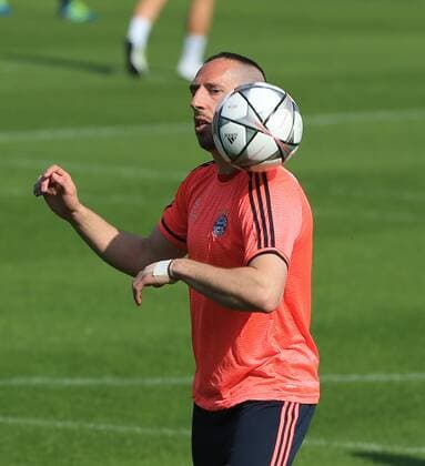 04.04.2016, 1.BL,FC Bayern Training, Säbenerstrasse München, im Bild: Franck Ribery (FCB)