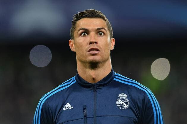 Themen der Woche - SPORT Bilder des Tages - SPORT Fußball Champions League Viertelfinale VfL Wolfsburg - Real Madrid am 06.04.2016 in der Volkswagen-Arena in Wolfsburg Cristiano Ronaldo ( Madrid ) Foto: Osnapix TT