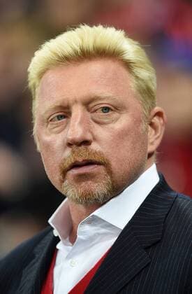 Boris Becker, ehemaliger deutscher Profi-Tennisspieler und Tennis-Trainer, aufgenommen im Stadion in Muenchen, Bayern, am 5. April 2016.